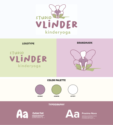 Identité de marque Vlinder